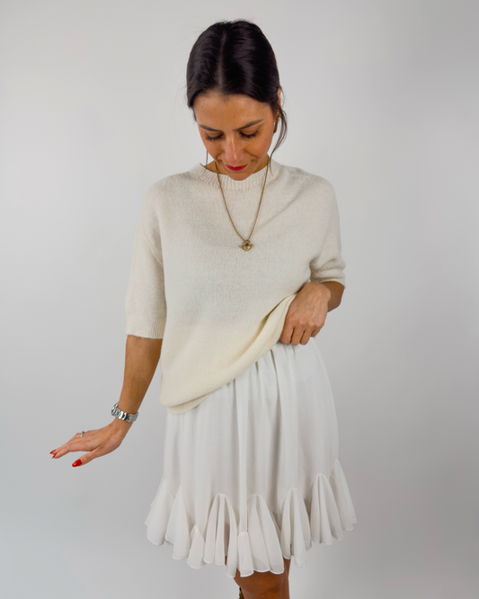Alpaka Shirt Creme