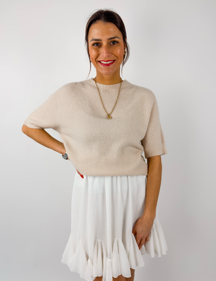 Alpaka Shirt Beige