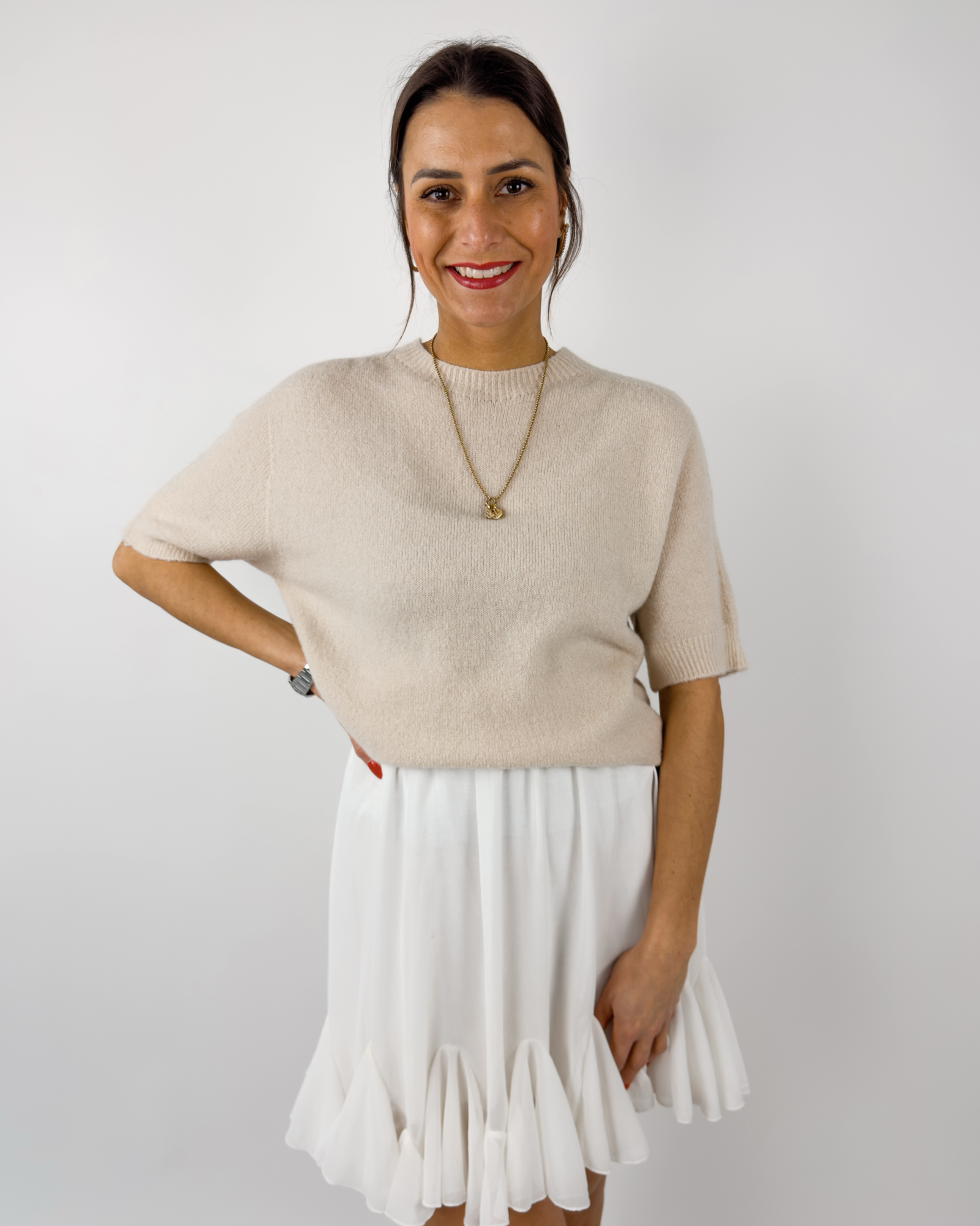 Alpaka Shirt Beige
