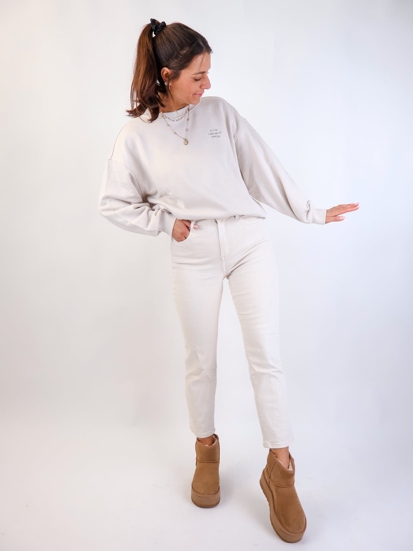 Smith&Soul Backprint Sweatshirt Love Language