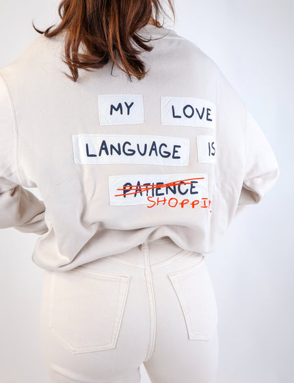 Smith&Soul Backprint Sweatshirt Love Language