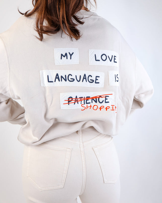 Smith&Soul Backprint Sweatshirt Love Language