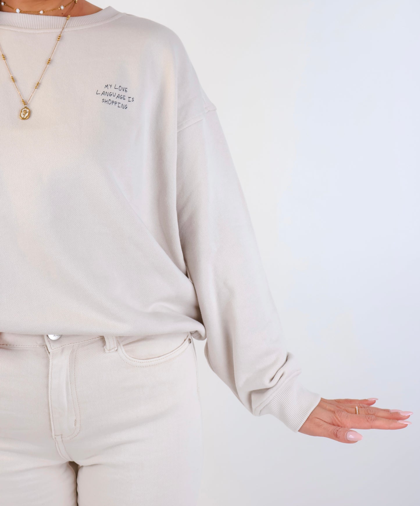 Smith&Soul Backprint Sweatshirt Love Language