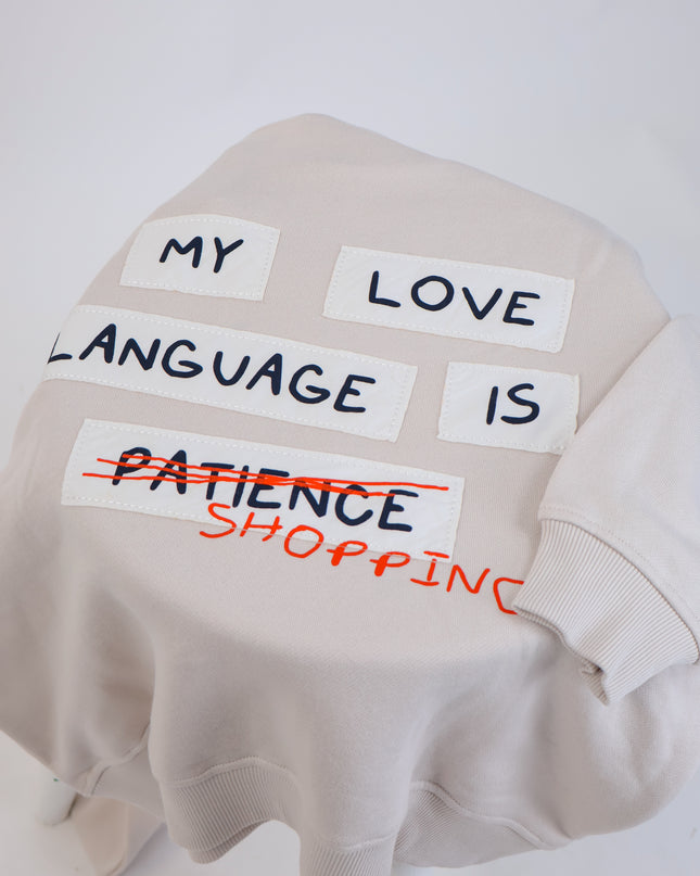 Smith&Soul Backprint Sweatshirt Love Language