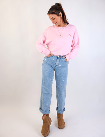 Smith&Soul Backprint Sweatshirt Rosa