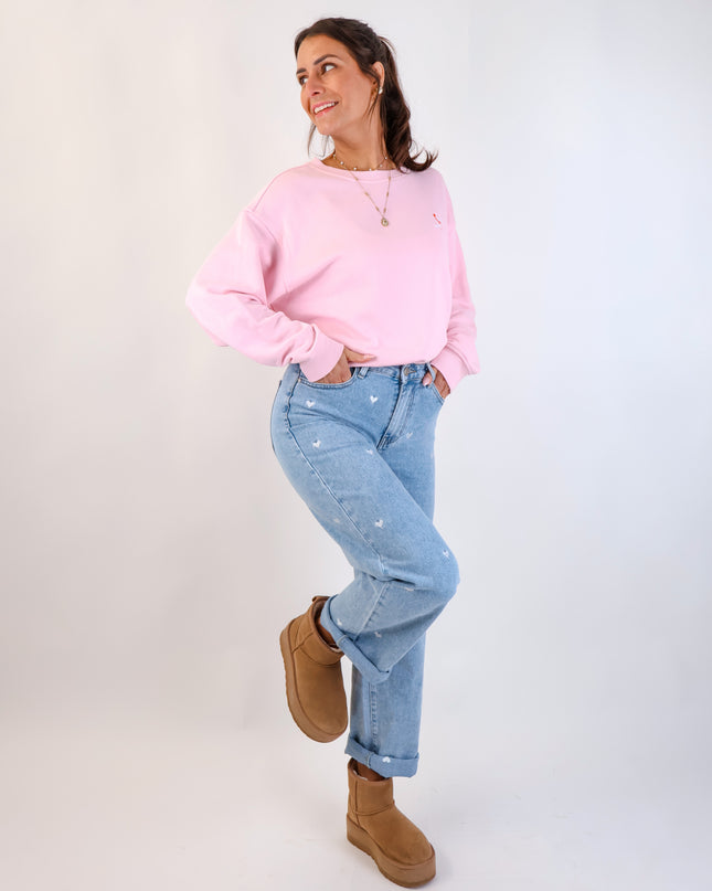 Smith&Soul Backprint Sweatshirt Rosa