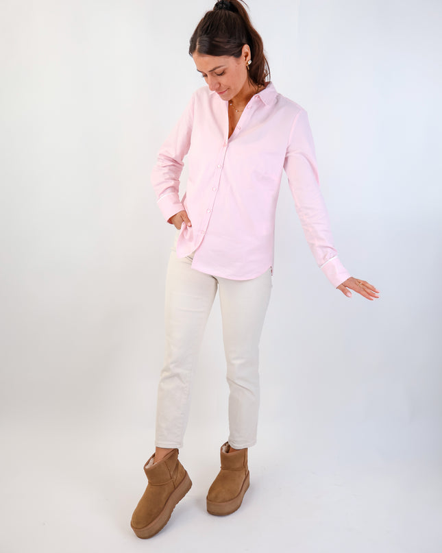 Smith&Soul Oxford Bluse Rosé