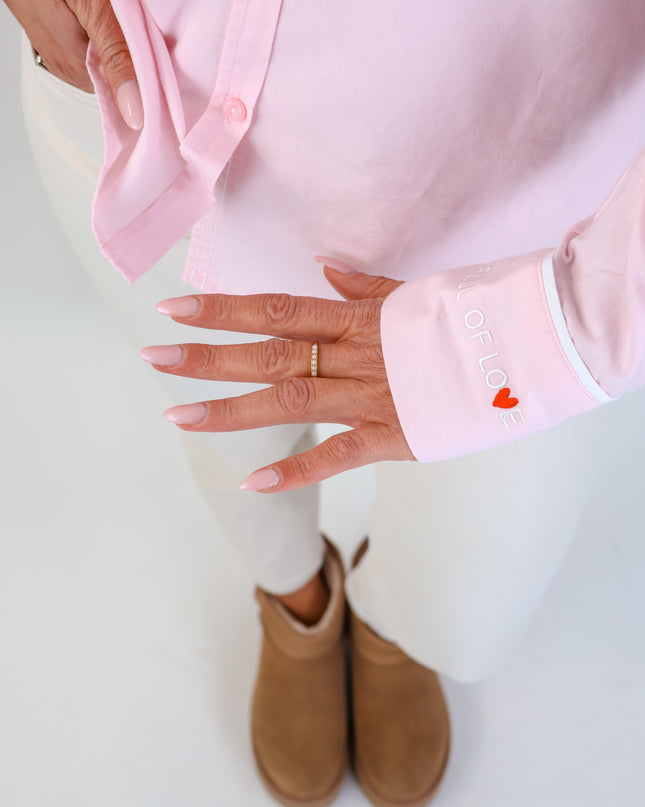 Smith&Soul Oxford Bluse Rosé