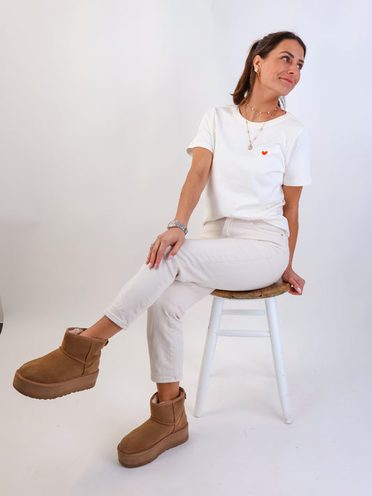 Smith&Soul Regular T-Shirt Heartprint