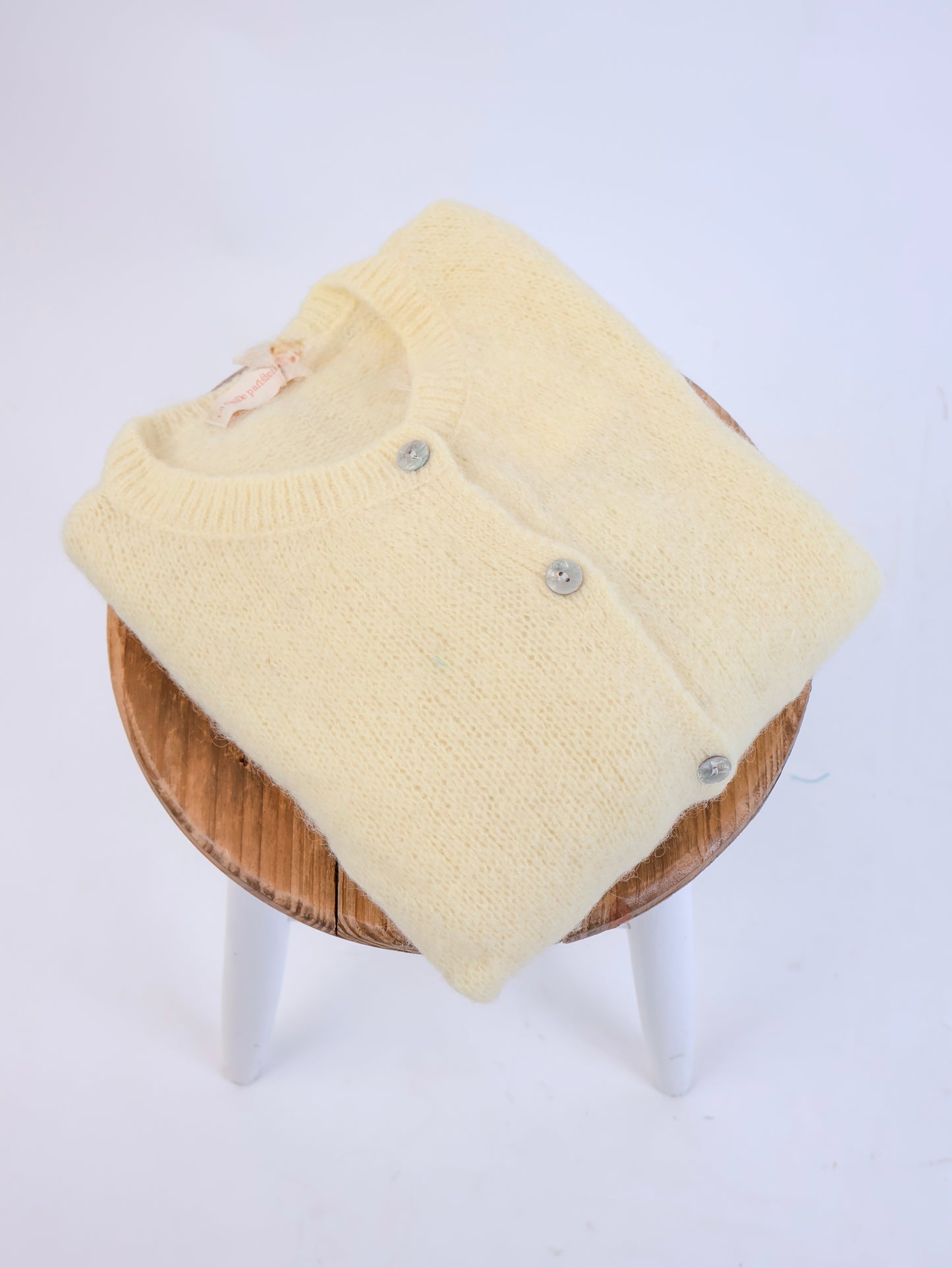 ★ Premium Alpaka Strickjacke Citrus