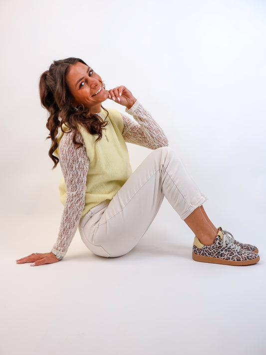 ★ Premium Alpaka Pullunder Citrus