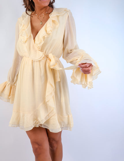 Aurelia Kleid Butter Yellow