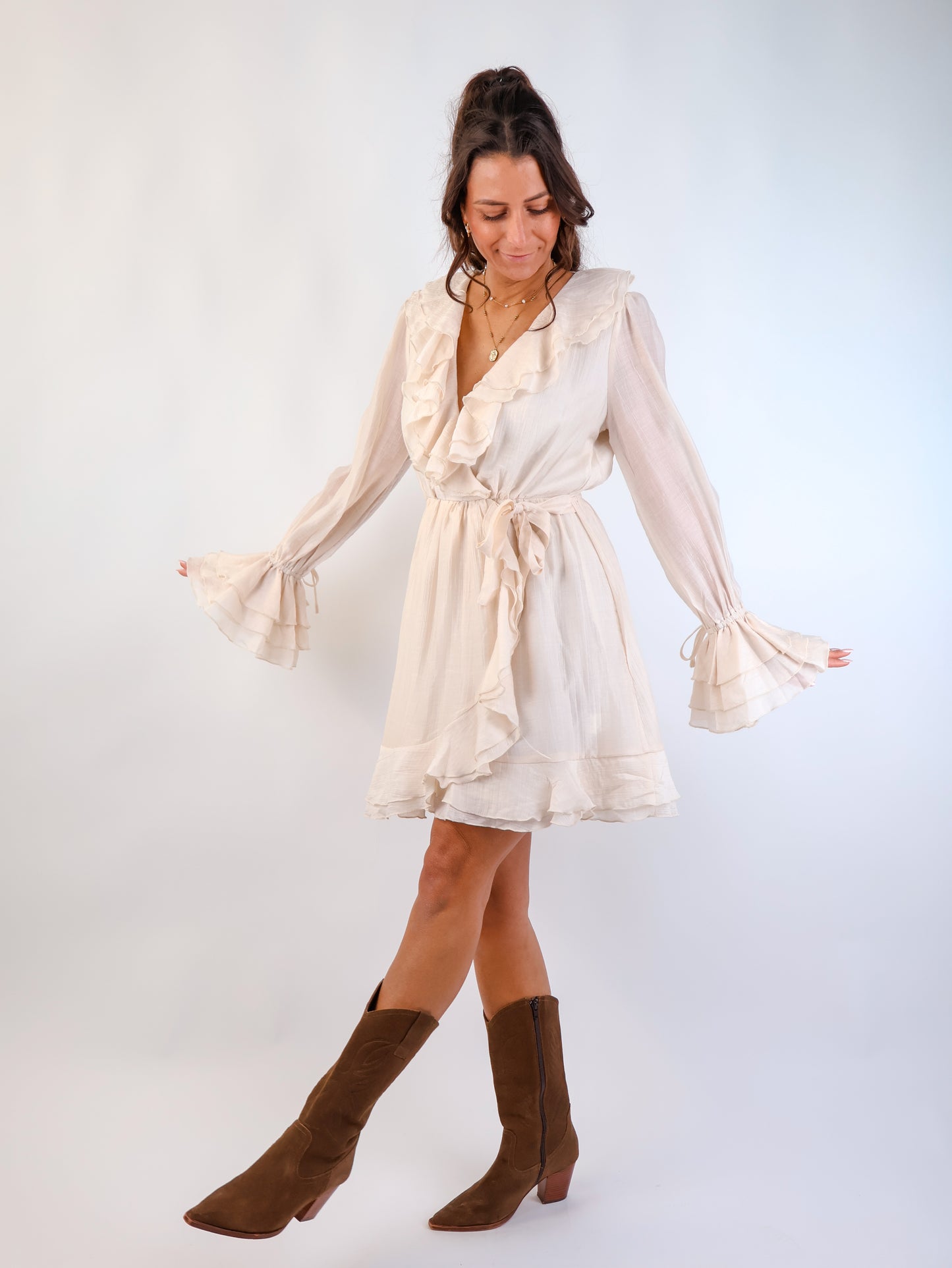 Aurelia Kleid Creme