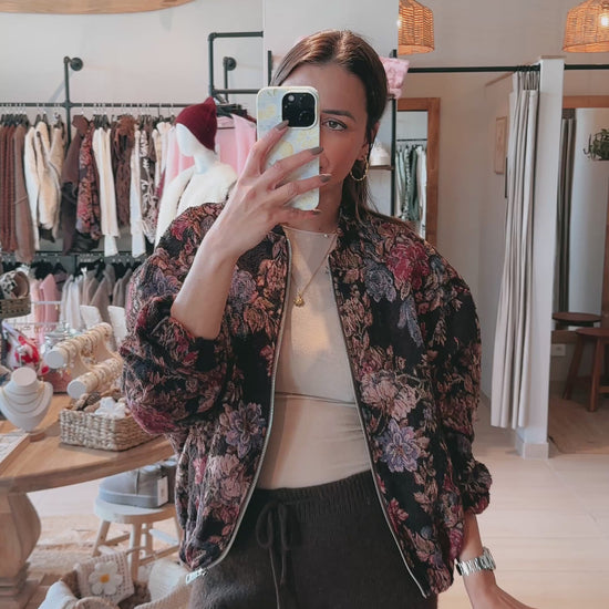 Roseanna Bomberjacke Coffee