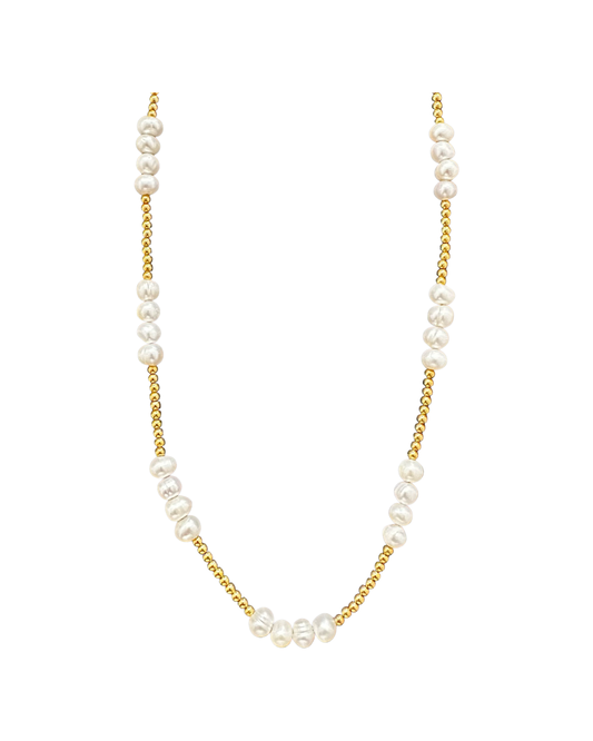 Love Pieces Goldenpearl Halskette