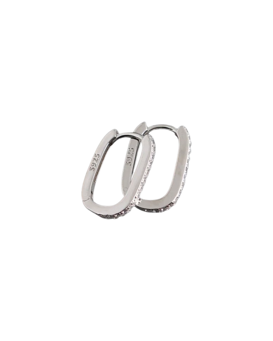 Oval Creole 925 Silber
